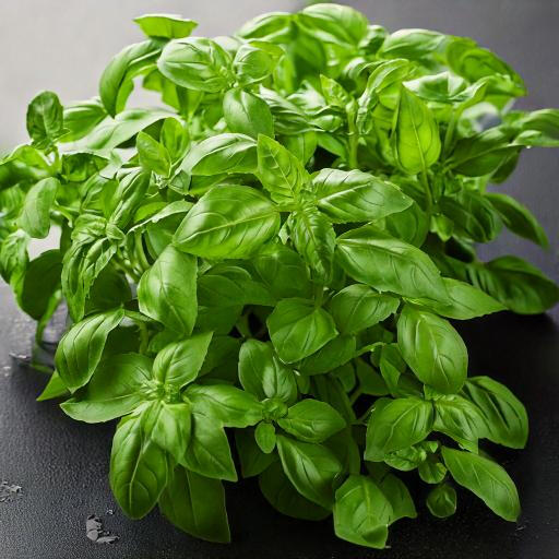 Albahaca Genovesa (Ocimum basilicum ‘Genovese’) La albahaca genovesa es la variedad clásica de albahaca italiana, muy apreciada por su aroma intenso y sabor dulce, fresco y ligeramente picante. Sus hojas son grandes, verdes y brillantes, de textura suave