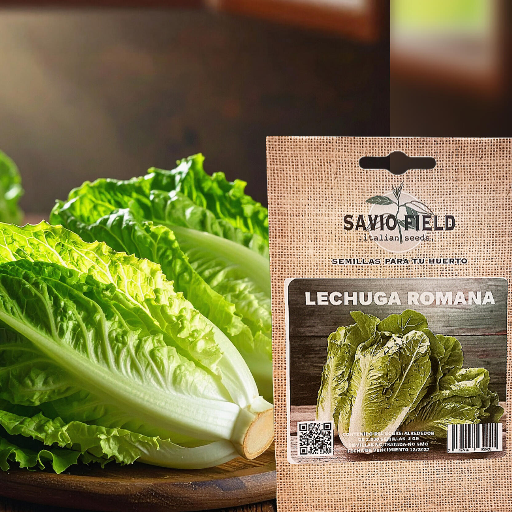La lechuga romana verde es baja en calorías pero rica en nutrientes como vitaminas A, C y K, además de minerales como potasio y calcio. Sus propiedades incluyen ser una buena fuente de fibra para la salud digestiva, potasio para la salud cardiovascular, y
